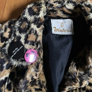 Vintage cheetah jacket